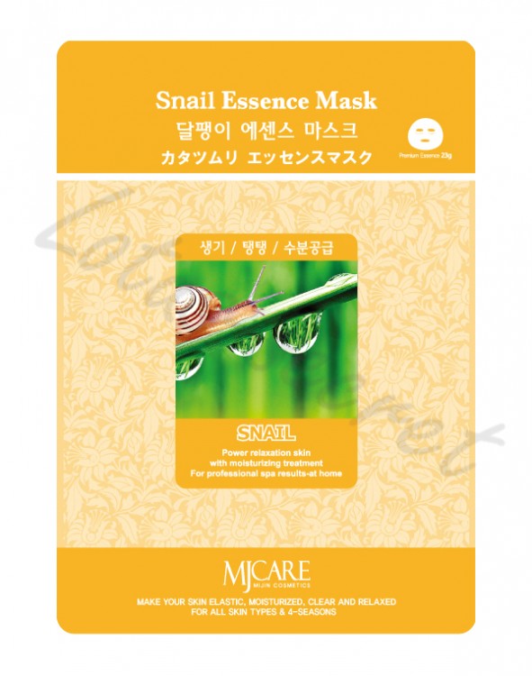 Маска тканевая с муцином улитки MJ Care Snail Essence Mask