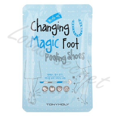 Пилинг для ног Tony Moly Changing U Magic Foot Peeling Shoes