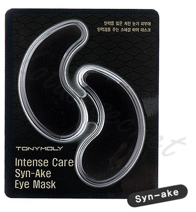 Антивозрастная маска для глаз с пептидом змеиного яда Tony Moly Intense Care Syn-Ake Eye mask