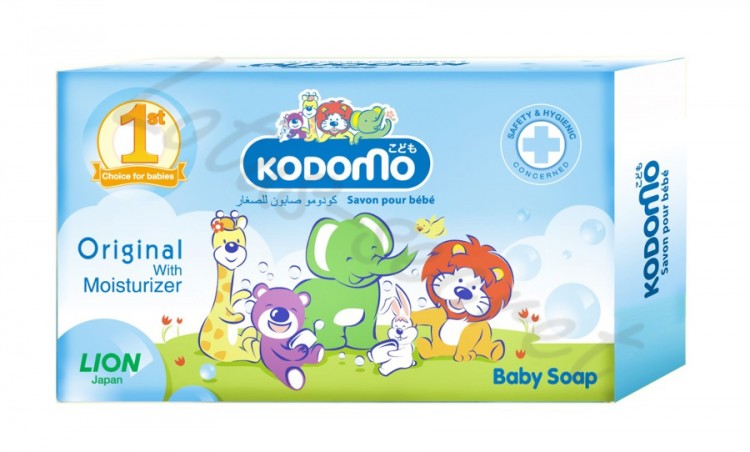 Мыло детское с увлажняющим кремом Lion Kodomo Original Baby Soap