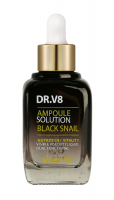 Ампульная сыворотка с муцином черной улитки FarmStay DR.V8 Ampoule Solution Black Snail