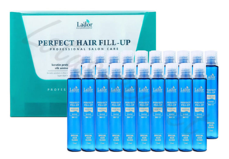 Филлер для восстановления волос Lador Perfect Hair Filler, 20 шт. х 13 мл