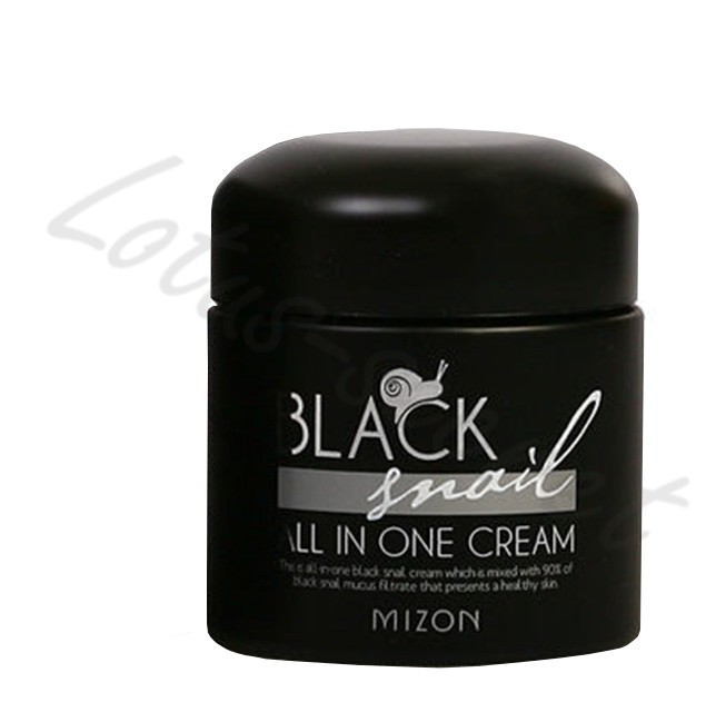 Крем для лица с экстрактом черной улитки MIZON Black Snail All In One Cream