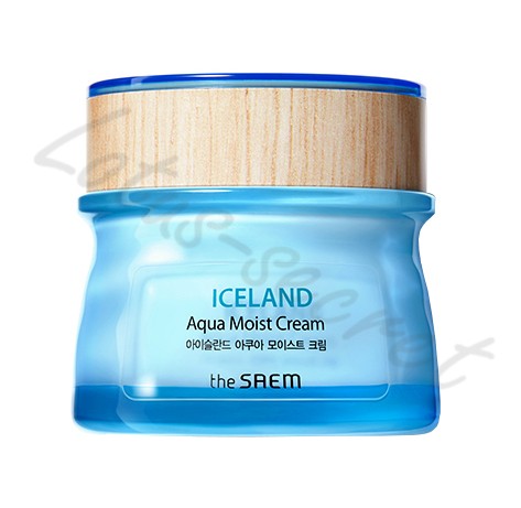 Крем для лица увлажняющий The Saem Iceland Aqua Moist Cream