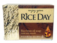 Мыло туалетное Рисовые отруби Rice Day CJ Lion