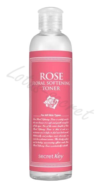 Тоник для лица с экстрактом розы тонизирующий Secret Key Rose Floral Softening Toner
