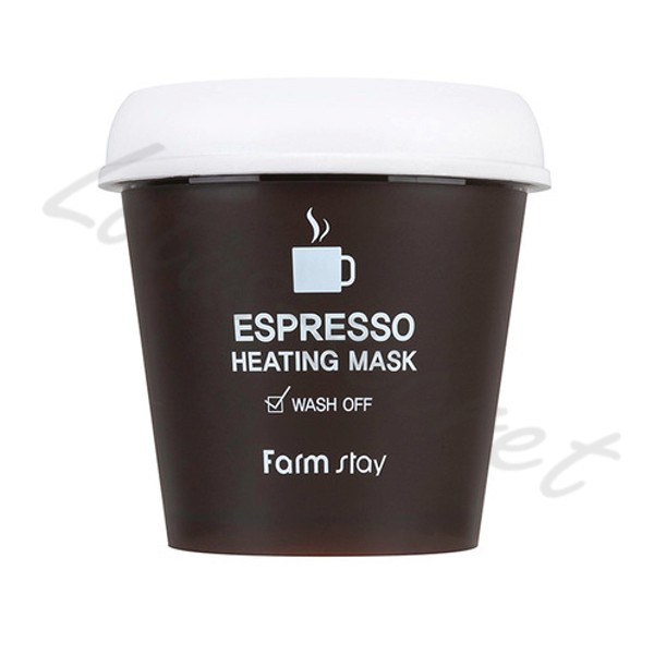 Маска самонагревающаяся с кофейным экстрактом FarmStay Espresso Heating Mask