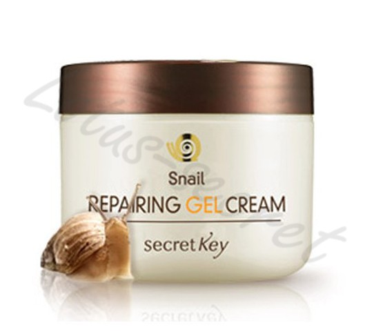 Крем-гель для лица с муцином улитки Secret Key Snail Repairing Gel Cream