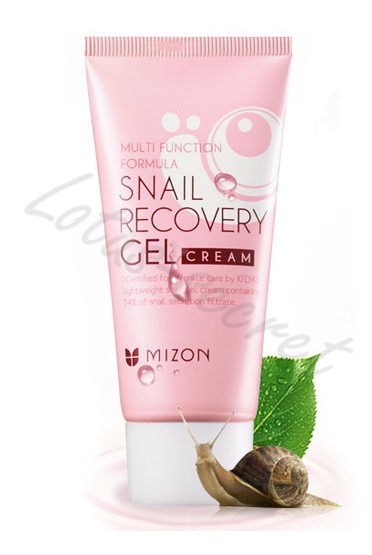 Крем-гель для лица с экстрактом улитки Mizon Snail Recovery Gel Cream