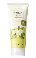 Пенка увлажняющая очищаюшая с экстрактом зеленого чая  The Saem Healing Tea Garden Green Tea Cleansing Foam