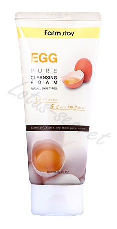 Пенка для умывания с яичным экстрактом FarmStay Egg Pure Cleansing Foam