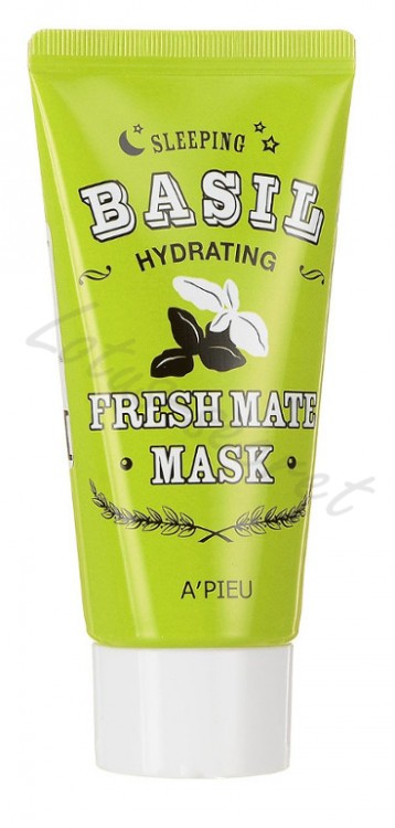 Ночная увлажняющая маска с экстрактом базилика и баобаба A'pieu Fresh Mate Basil Hydrating Sleeping Mask