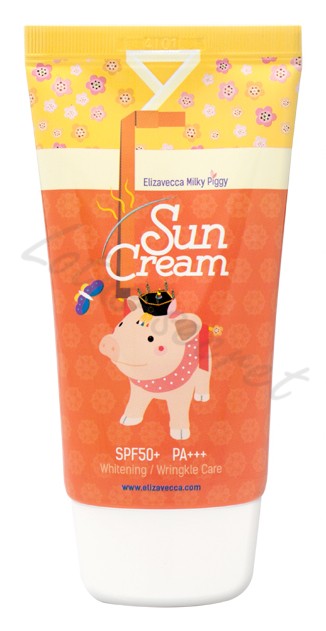 Солнцезащитный крем Elizavecca Milky Piggy Sun Cream SPF50+ купить в Москве| Корейская косметика