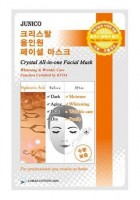 Маска тканевая с гиалуроновой кислотой MiJin Junico Crystal All-in-one Facial Mask Hyaluronic