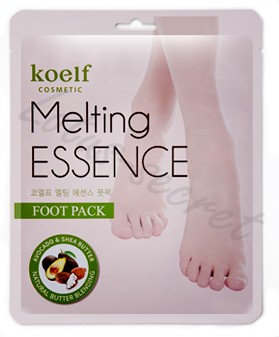 Смягчающая маска - носочки для ног Koelf Melting Essence Foot Pack