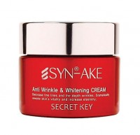 Крем для лица с пептидом змеиного яда Syn-Ake Secret Key Anti Wrinkle & Whitening Cream