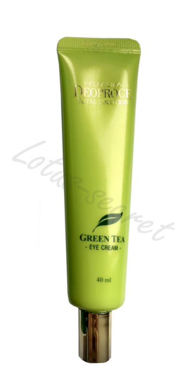 Крем для век увлажняющий с экстрактом зеленого чая Deoproce Premium Green Tea Total Solution Eye Cream