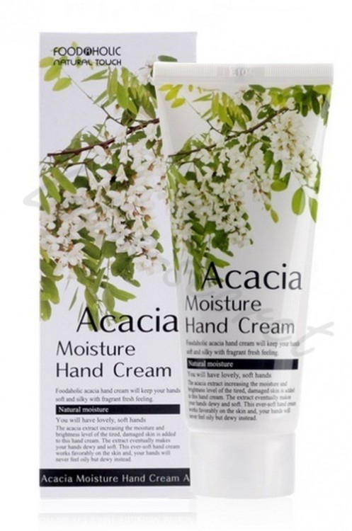 Крем для рук увлажняющий с экстрактом акации FoodaHolic Acacia Moisture Hand Cream