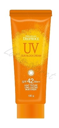 Крем солнцезащитный для лица и тела Premium Deoproce UV Sunblock Cream SPF42/PA++ 