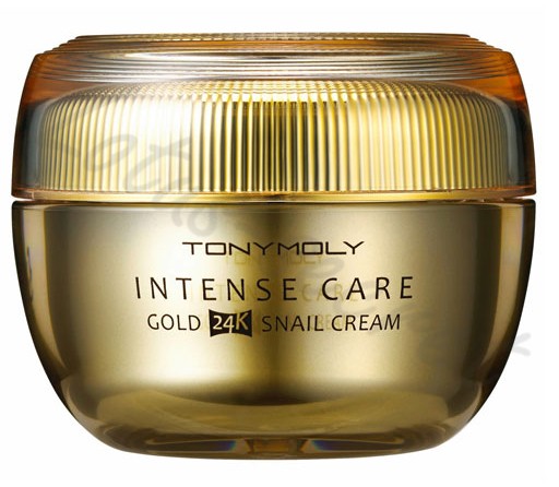 Крем для лица улиточный с золотом антивозрастной Tony Moly Intense Care Gold 24K Snail Cream