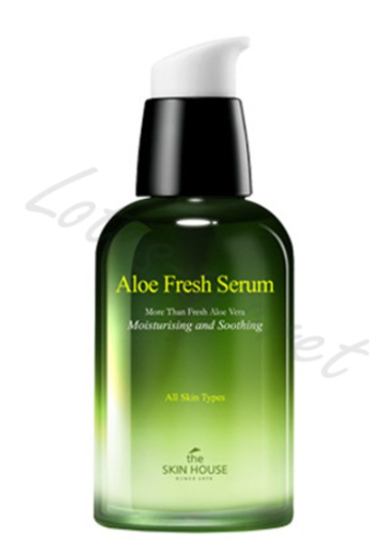Увлажняющая и успокаивающая сыворотка с экстрактом алоэ The Skin House Aloe Fresh Serum
