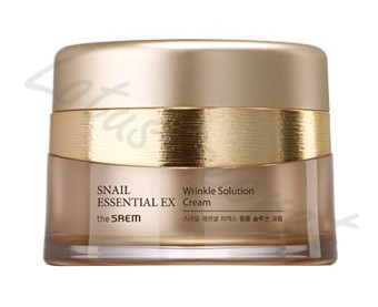 Крем антивозрастной улиточный The Saem Snail Essential EX Wrinkle Solution Cream