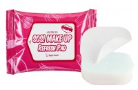Пады для снятия макияжа Berrisom Sos Make Up Refresh Pad, срок годности до 08.08.21