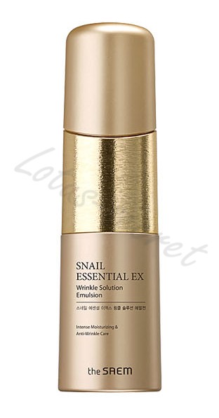 Эмульсия антивозрастная улиточная The Saem Snail Essential EX Wrinkle Solution Emulsion