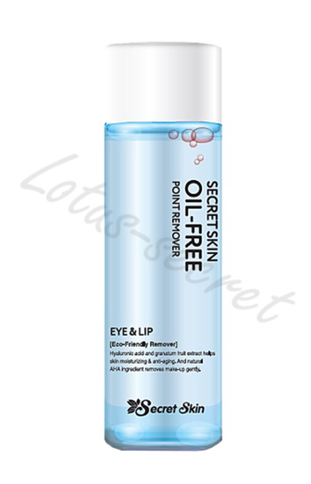 Жидкость для снятия макияжа с глаз и губ Secret Skin Oil-Free Point Remover Eye&Lip