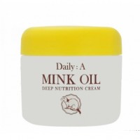 Крем для лица питательный с маслом норки Deoproce Daily: A Mink Oil Deep Nutrition Cream