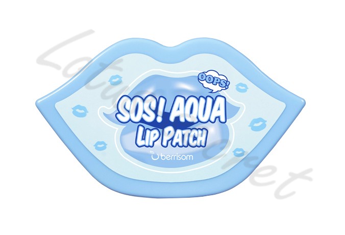 Маска-патч для губ увлажняющая (набор) Berrisom SOS Oops Aqua Lip Patch, 30 шт.