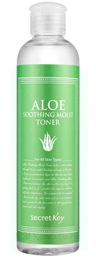 Тоник для лица с экстрактом алоэ увлажняющий Secret Key Aloe Soothing Moist Toner