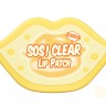 Маска-патч для губ очищающая (набор) Berrisom SOS Oops Clear Lip Patch, 30 шт.