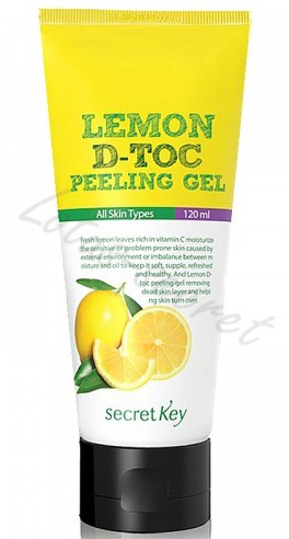 Пилинг-скатка для лица Secret Key Lemon D-Toc Peeling Gel