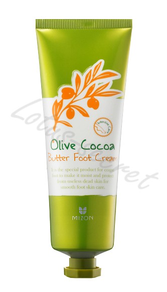 Крем для ног с маслами оливы и какао Mizon Olive Cocoa Butter Foot Cream