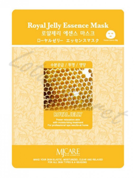 Маска тканевая с маточным молочком MJ Care Royal Jelly Essence Mask