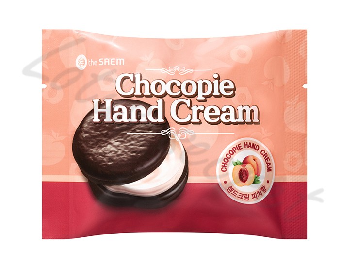 Крем для рук Чокопай Персик The Saem Chocopie Hand Cream Peach