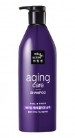 Шампунь антивозрастной Mise en scene Aging Care Shampoo для ослабленных и ломких волос, 680 мл