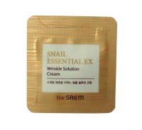 Пробник "Крем антивозрастной улиточный The Saem Snail Essential EX Wrinkle Solution Cream"