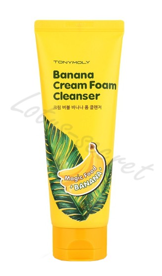 Крем-пенка для умывания банановая Tony Moly Magic Food Banana Cream Foam Cleanser