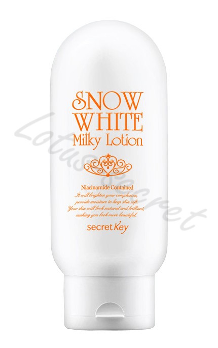 Лосьон для лица и тела осветляющий Secret Key Snow White Milky Lotion