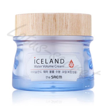 Крем минеральный для комбинированной кожи The Saem Iceland Hydrating Water Volume Cream