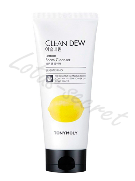 Пенка для умывания с экстрактом лимона Tony Moly Clean Dew Lemon Foam Cleanser