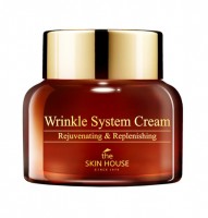 Антивозрастной питательный крем с коллагеном The Skin House Wrinkle System Cream