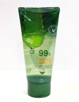 Гель с алоэ универсальный увлажняющий The Saem Jeju Fresh Aloe Soothing Gel 99%, 120 мл