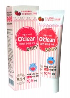 Зубная паста детская Mukunghwa O'clean Baby со вкусом клубники и малины с 1 года до 4 лет