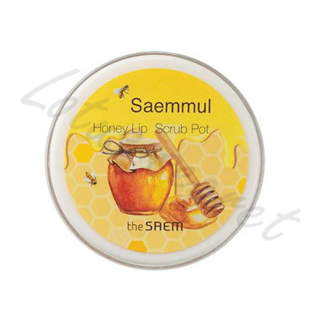 Скраб для губ медовый The Saem Saemmul Honey Lip Scrub Pot