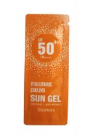 Пробник "Гель солнцезащитный освежающий легкий с гиалуроновой кислотой" Deoproce Hyaluronic Cooling Sun Gel  SPF 50+/ PA+++