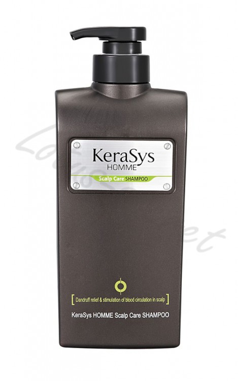 Шампунь для мужчин для лечения кожи головы KeraSys Homme Scalp Care, 550 мл