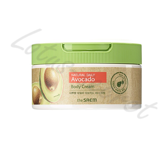 Крем для тела с экстрактом авокадо The Saem Natural Daily Avokado Body Cream